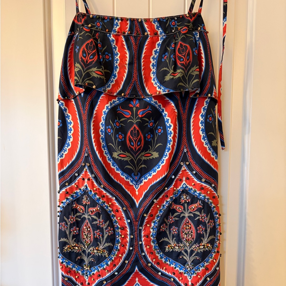 Juicy Couture One Shoulder Red and Black Dress
